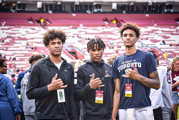 Gamecock PF Commit Hayden Assemian, CG Isaiah Henry, PF Sadiq "AJ" White Jr